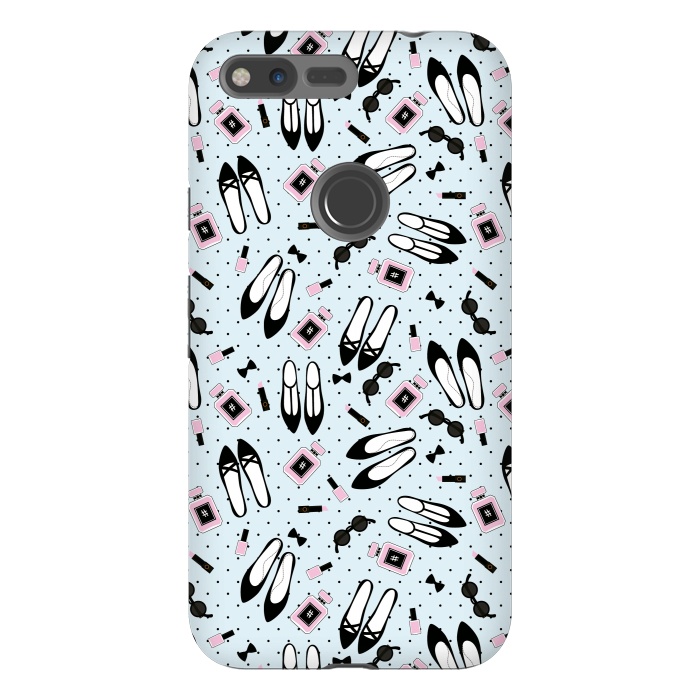 Pixel XL StrongFit Polka Cute Fashion With Beautiful Accessories by ArtsCase