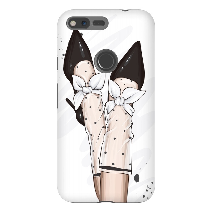 Pixel XL StrongFit A Fashionable Woman has Accessories for her feet by ArtsCase