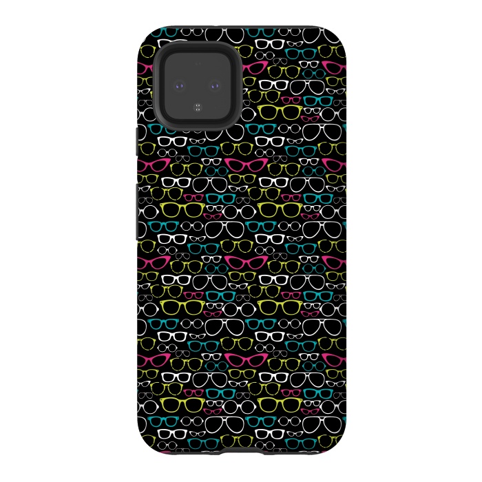 Pixel 4 StrongFit Many Glasses by ArtsCase