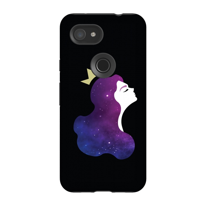 Pixel 3A StrongFit Galaxy princess by Laura Nagel