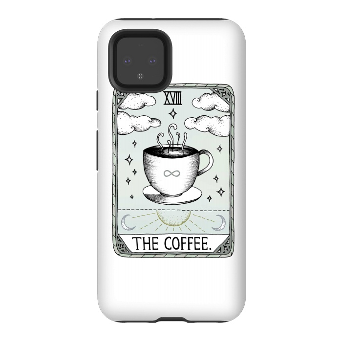 Pixel 4 StrongFit The Coffee by Barlena