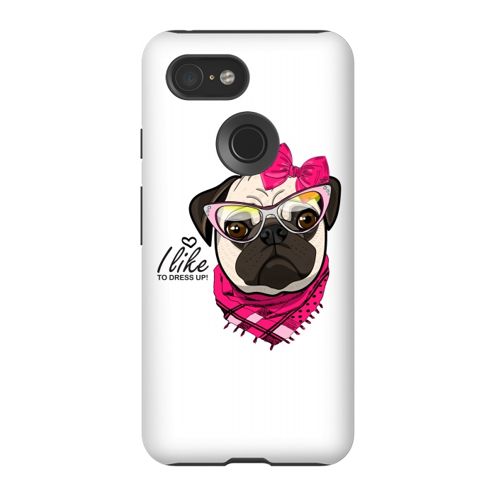 Pixel 3 StrongFit Dogs can also be Fashion by ArtsCase