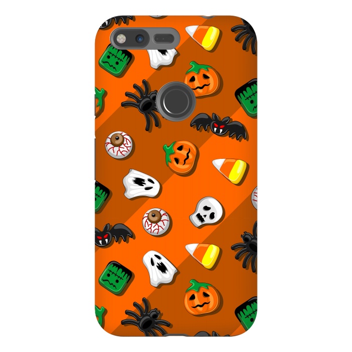 Pixel XL StrongFit Halloween Spooky Candies Party by BluedarkArt