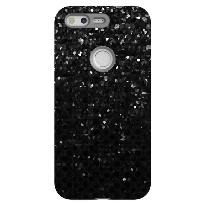 Pixel StrongFit Black Crystal Bling Strass G283 by Medusa GraphicArt