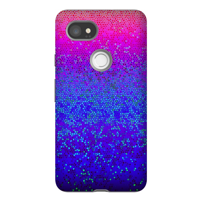 Pixel 2XL StrongFit Glitter Star Dust G248 by Medusa GraphicArt