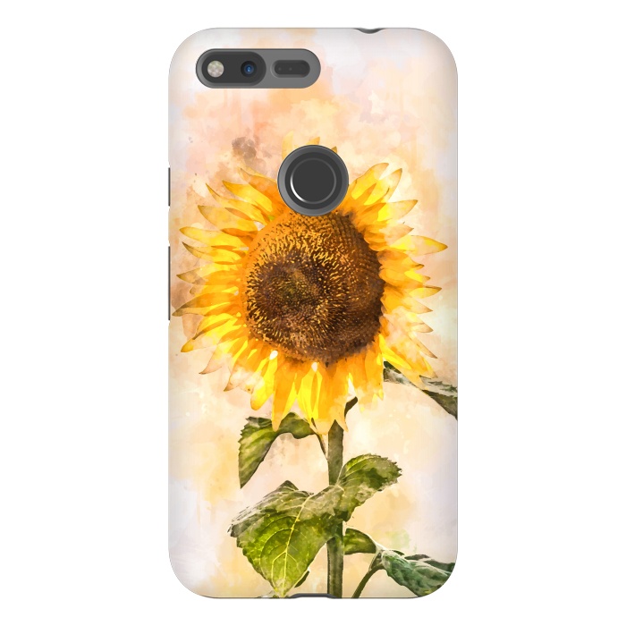 Pixel XL StrongFit Summer Sunflower by Creativeaxle