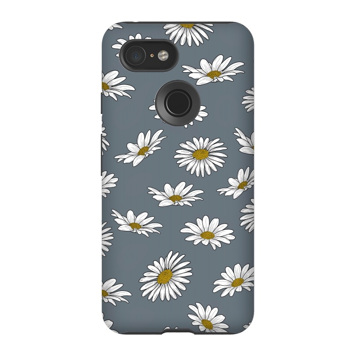 Pixel 3 StrongFit Daisies by Jms