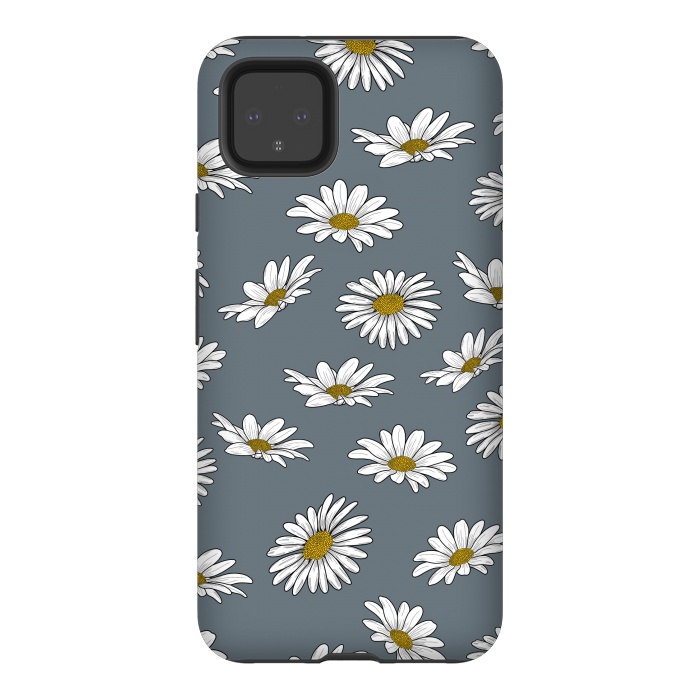 Pixel 4XL StrongFit Daisies by Jms