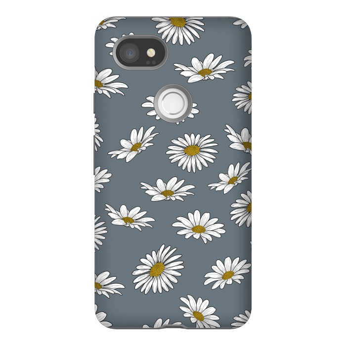 Pixel 2XL StrongFit Daisies by Jms