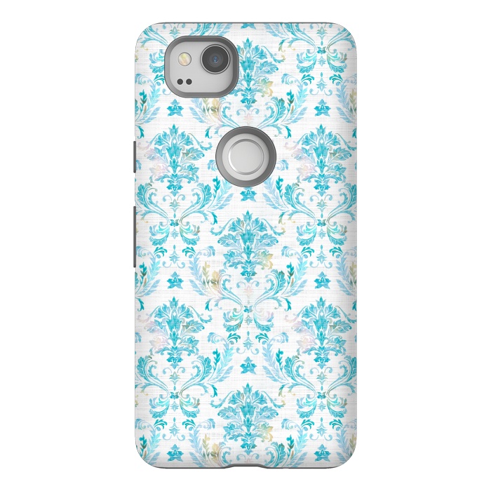 Pixel 2 StrongFit Demure Damask by gingerlique