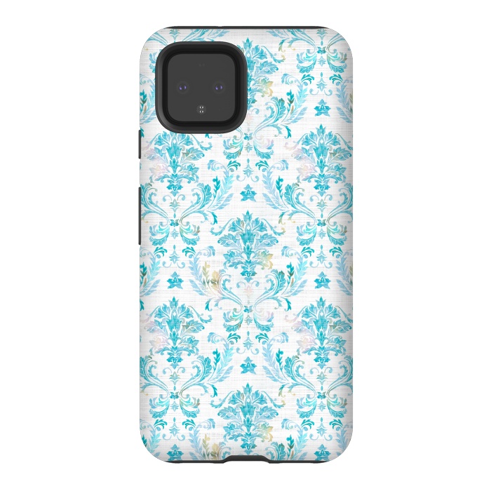 Pixel 4 StrongFit Demure Damask by gingerlique