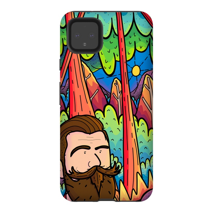 Pixel 4XL StrongFit The lost explorer by Steve Wade (Swade)