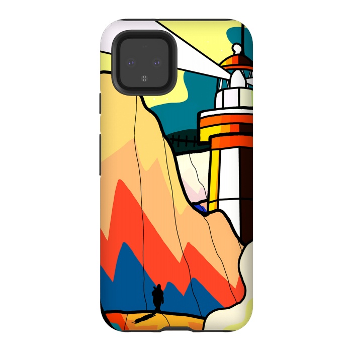 Pixel 4 StrongFit The lost lighthouse by Steve Wade (Swade)