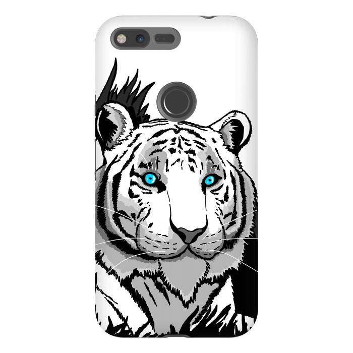 Pixel XL StrongFit The white tiger by Steve Wade (Swade)