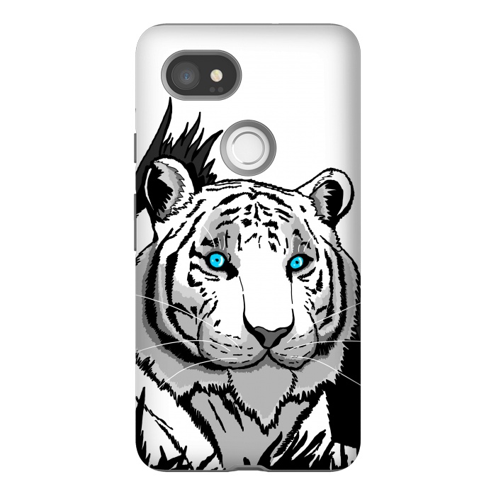 Pixel 2XL StrongFit The white tiger by Steve Wade (Swade)
