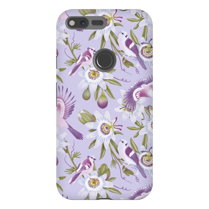 Pixel XL StrongFit Passion Flowers by Tishya Oedit
