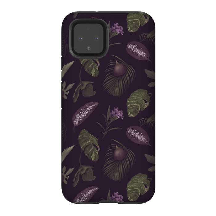 Pixel 4 StrongFit Tropical Figs by Tishya Oedit