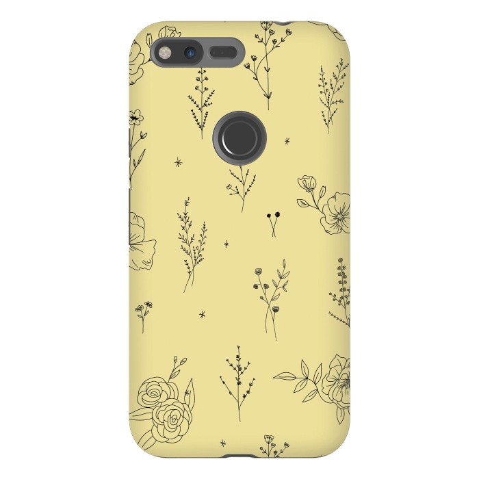 Pixel XL StrongFit Flowers & Wildflowers by Anis Illustration