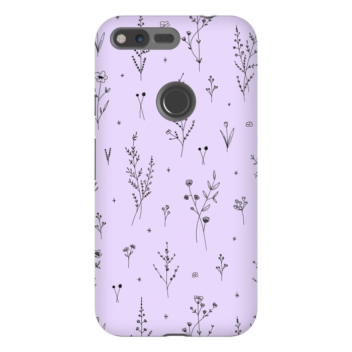 Pixel XL StrongFit Magic Wildflowers by Anis Illustration