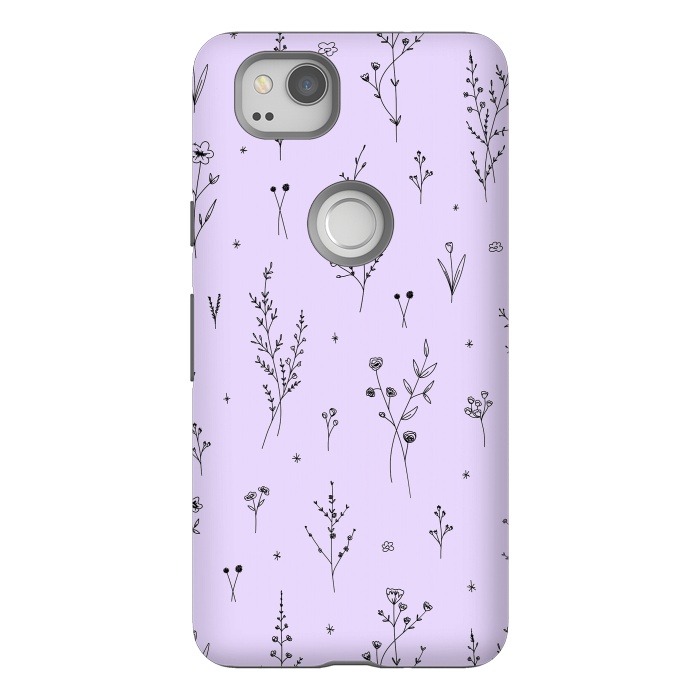 Pixel 2 StrongFit Magic Wildflowers by Anis Illustration