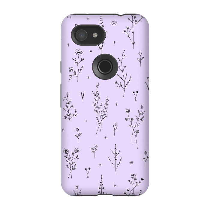 Pixel 3A StrongFit Magic Wildflowers by Anis Illustration