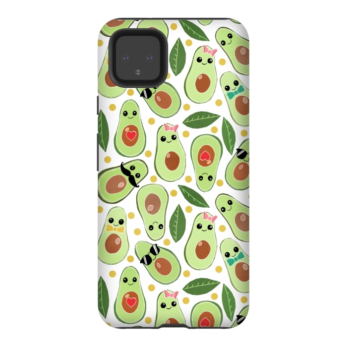 Pixel 4XL StrongFit Stylish Avocados by Tangerine-Tane