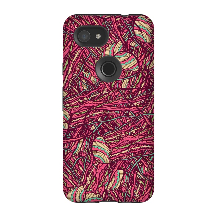 Pixel 3A StrongFit Jellyfish jungle by Steve Wade (Swade)