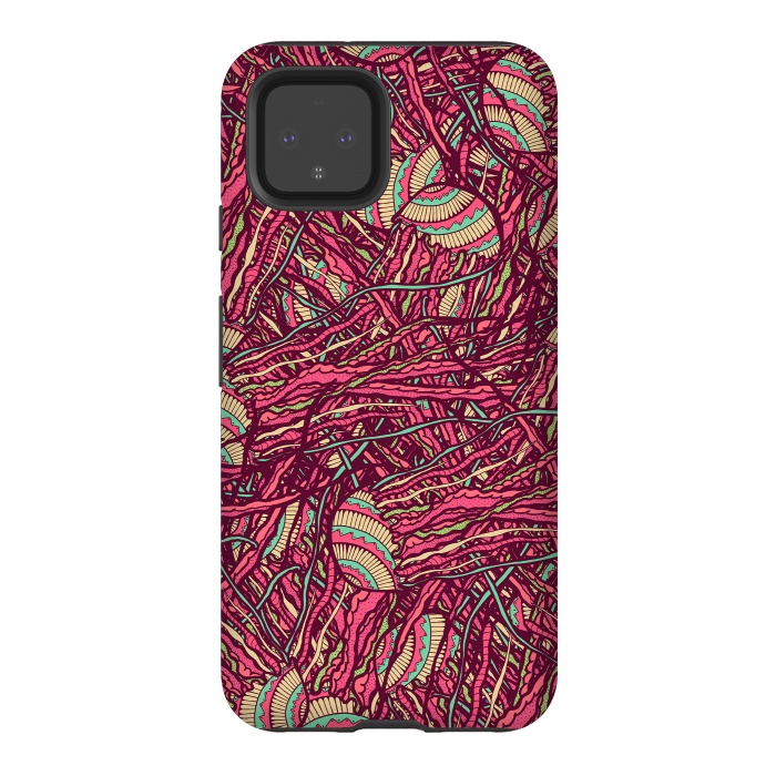 Pixel 4 StrongFit Jellyfish jungle by Steve Wade (Swade)