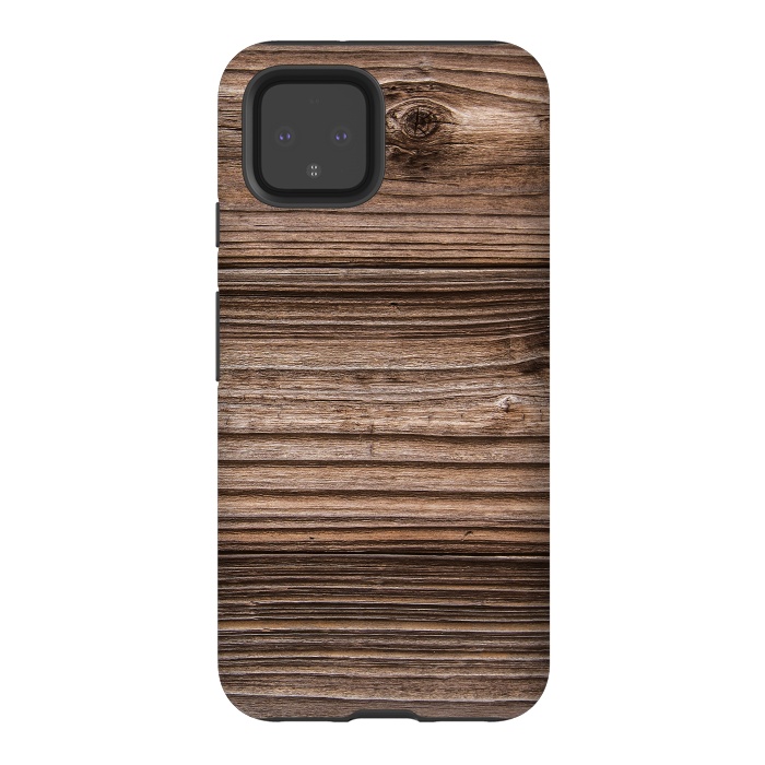 Pixel 4 StrongFit wood by haroulita