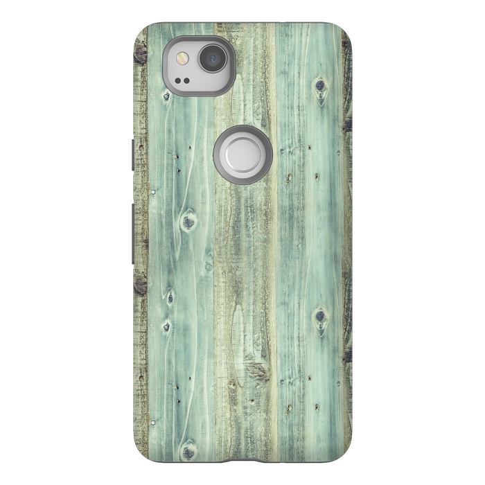 Pixel 2 StrongFit blue wood by haroulita