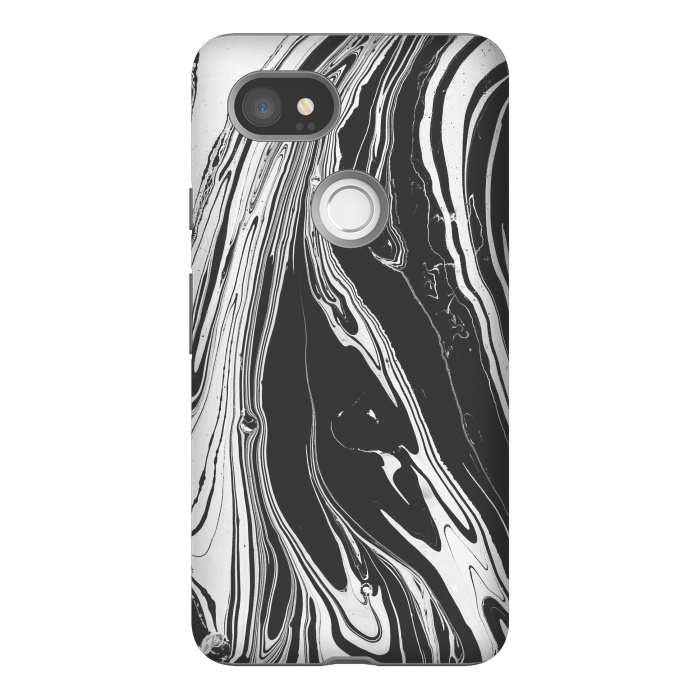Pixel 2XL StrongFit bw marble x by haroulita