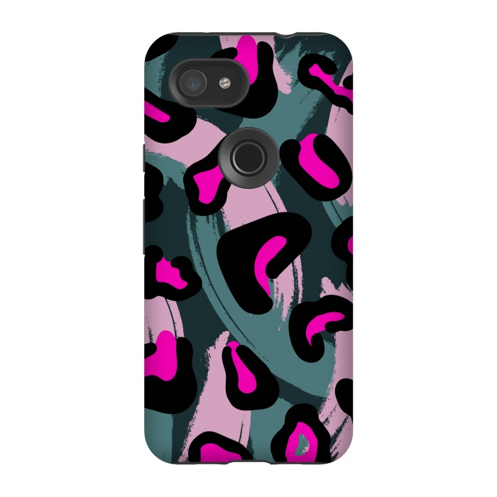 Pixel 3A StrongFit camo animal print by haroulita