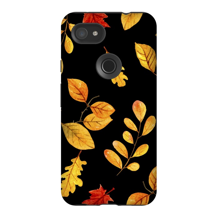 Pixel 3AXL StrongFit fall leaves x by haroulita