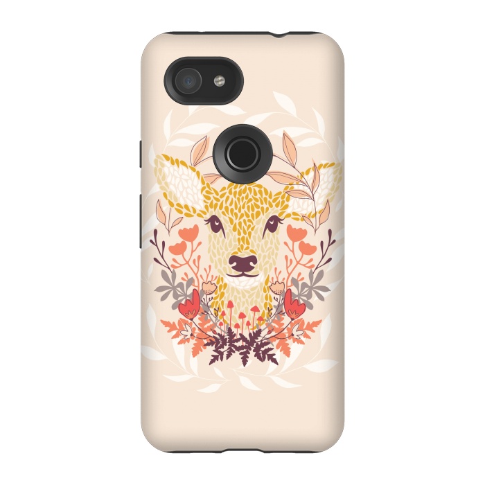 Pixel 3A StrongFit Oh Deer by Melissa Lee