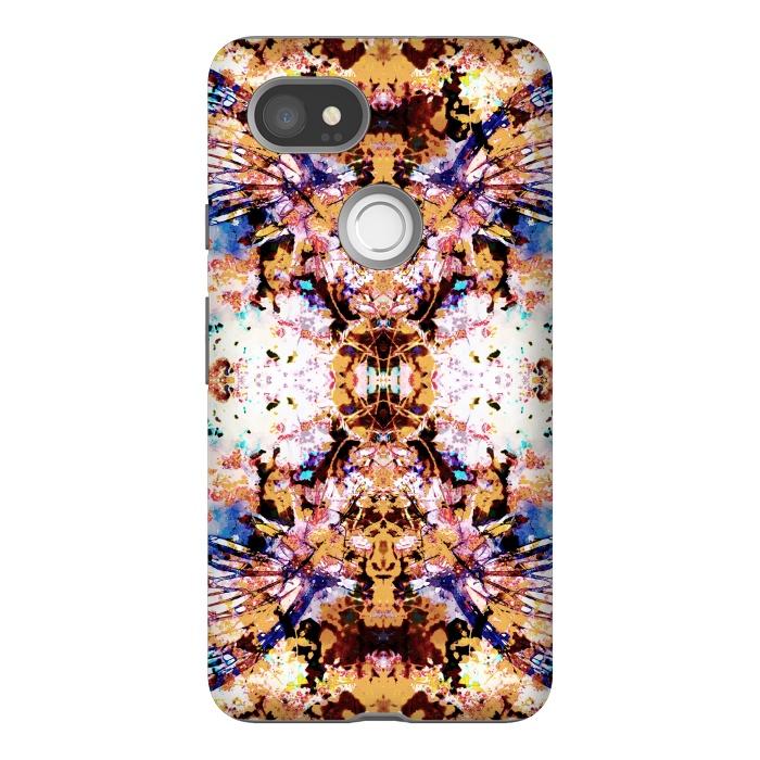 Pixel 2XL StrongFit Painted butterfly wings and flower petals by Oana 