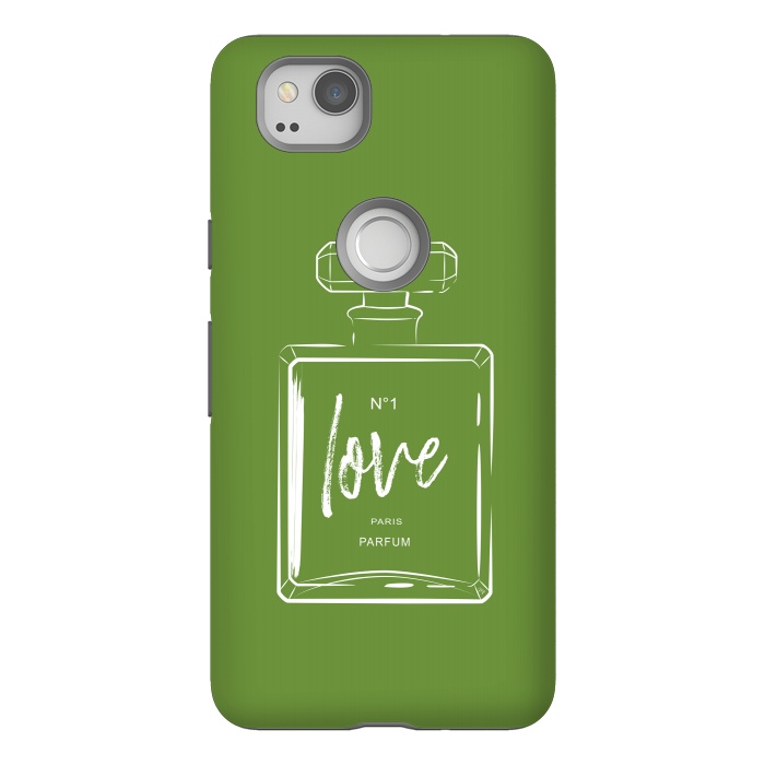 Pixel 2 StrongFit Green Love by Martina