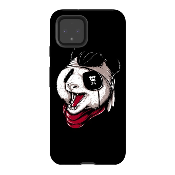 Pixel 4 StrongFit Panda Pirate by Afif Quilimo