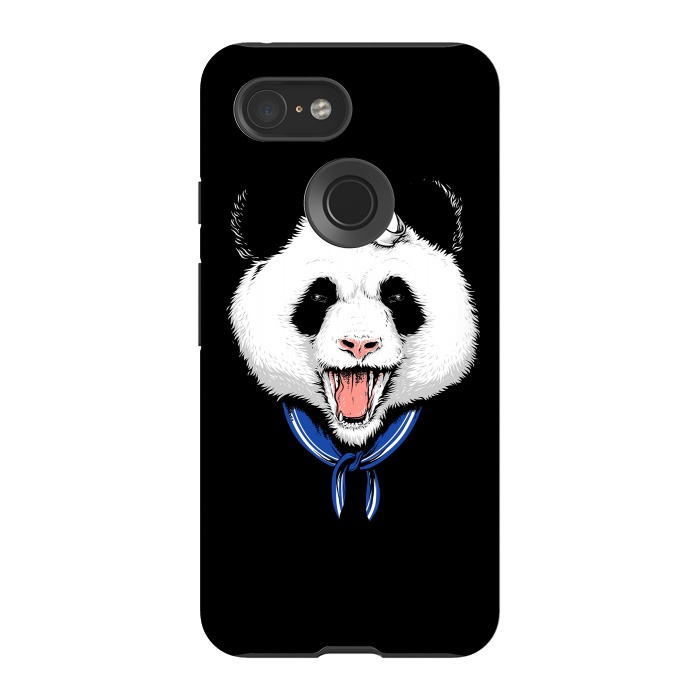 Pixel 3 StrongFit Panda Sailor by Afif Quilimo