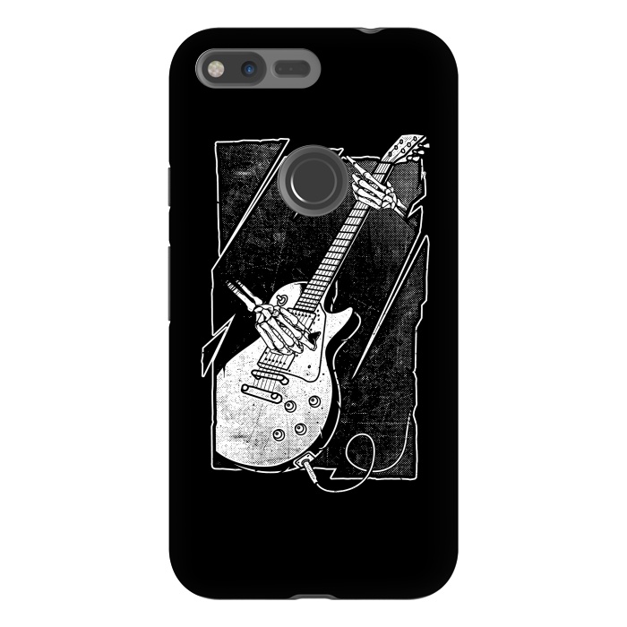 Pixel XL StrongFit Skull Guitarist by Afif Quilimo