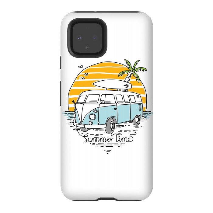 Pixel 4 StrongFit Summer Time by Afif Quilimo