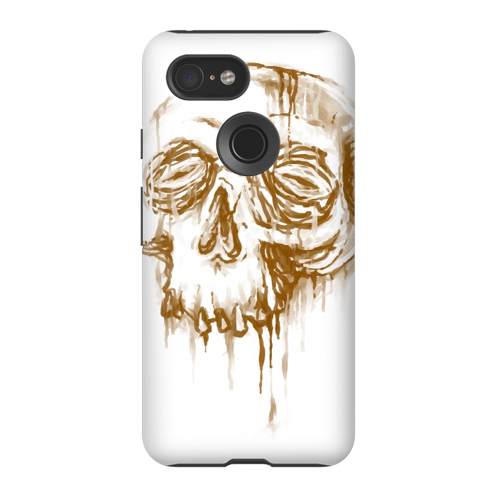 Pixel 3 StrongFit Skull Coffee 1 by Afif Quilimo