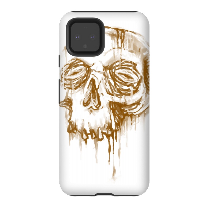 Pixel 4 StrongFit Skull Coffee 1 by Afif Quilimo