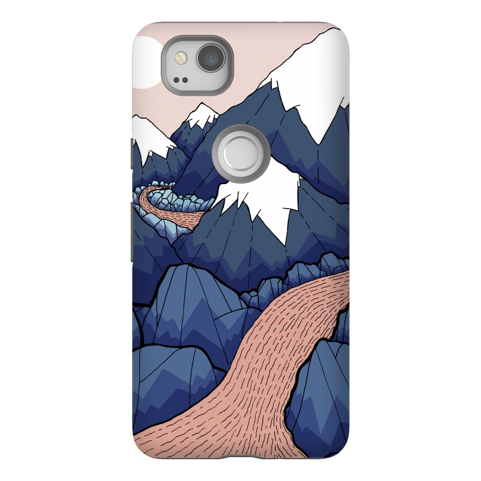 Pixel 2 StrongFit The twisting river in the mountains by Steve Wade (Swade)