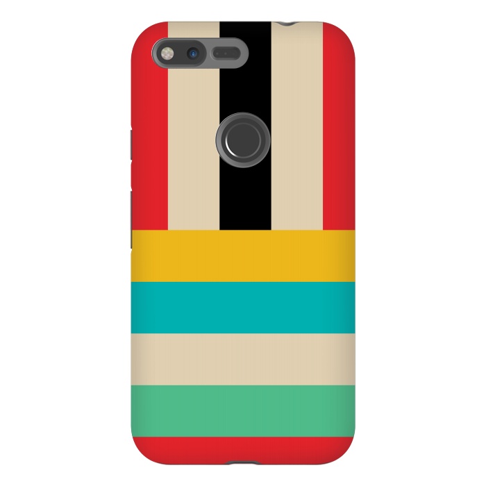 Pixel XL StrongFit Multicolor Stripes by TMSarts