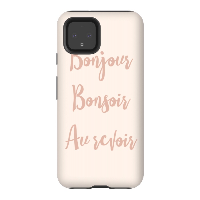 Pixel 4 StrongFit Bonjour by Martina