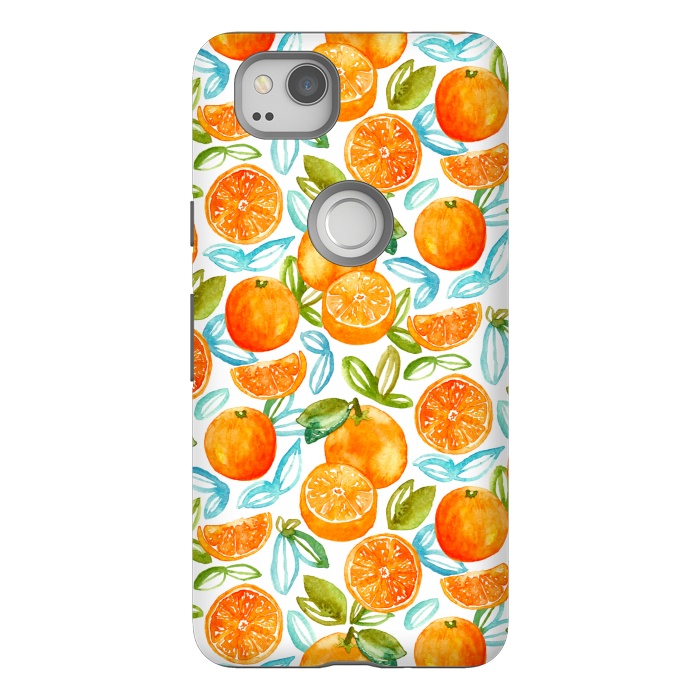 Pixel 2 StrongFit Oranges  by Tigatiga