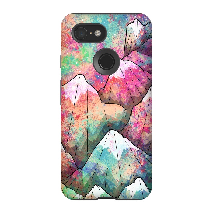 Pixel 3 StrongFit The painted mountain peaks  by Steve Wade (Swade)