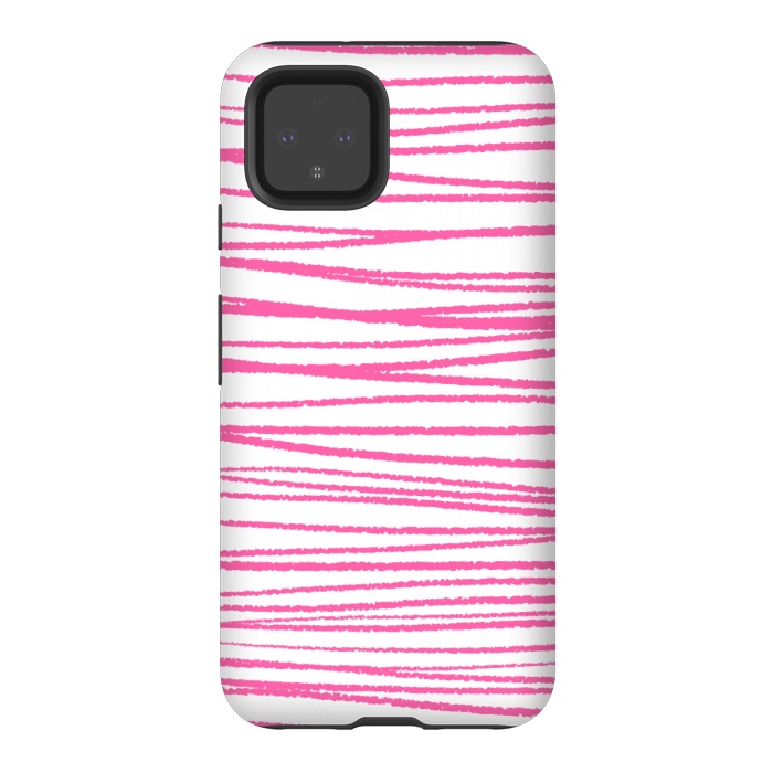 Pixel 4 StrongFit Pink Threads by Martina