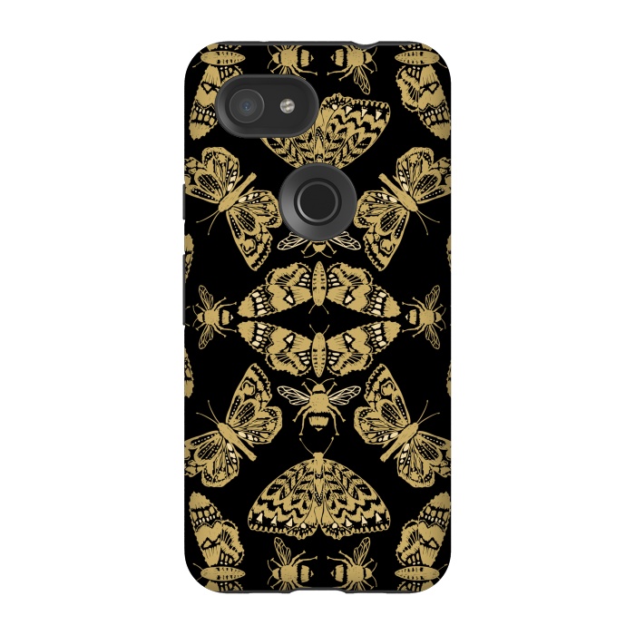 Pixel 3A StrongFit Bee and Moth by Laura Grant