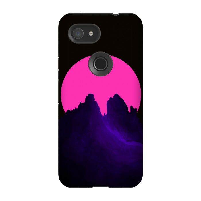 Pixel 3A StrongFit The great pink moon by Steve Wade (Swade)